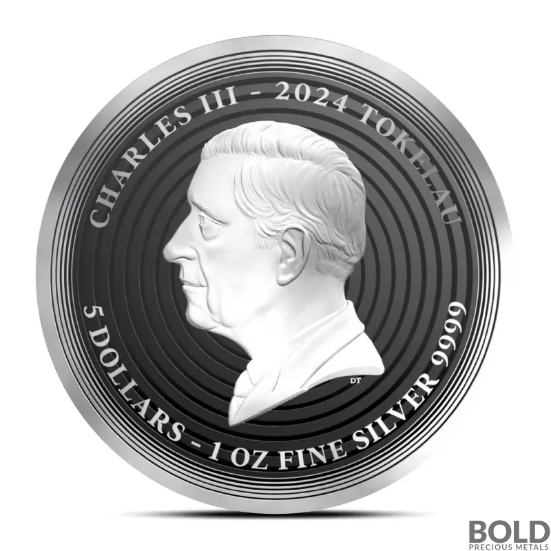 最新作 2024　トケラウ　アイコン銀貨　verゴッホ銀貨　1オンス 2024 1 oz Tokelau Icon: Vincent Van Gogh Silver Coin (Prooflike)