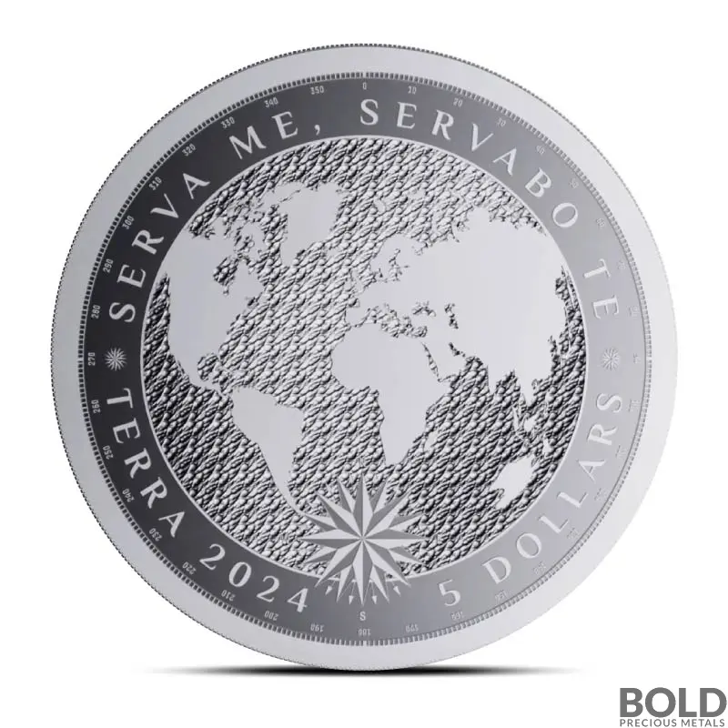 2024 1 oz Tokelau Terra Silver Coin (BU)