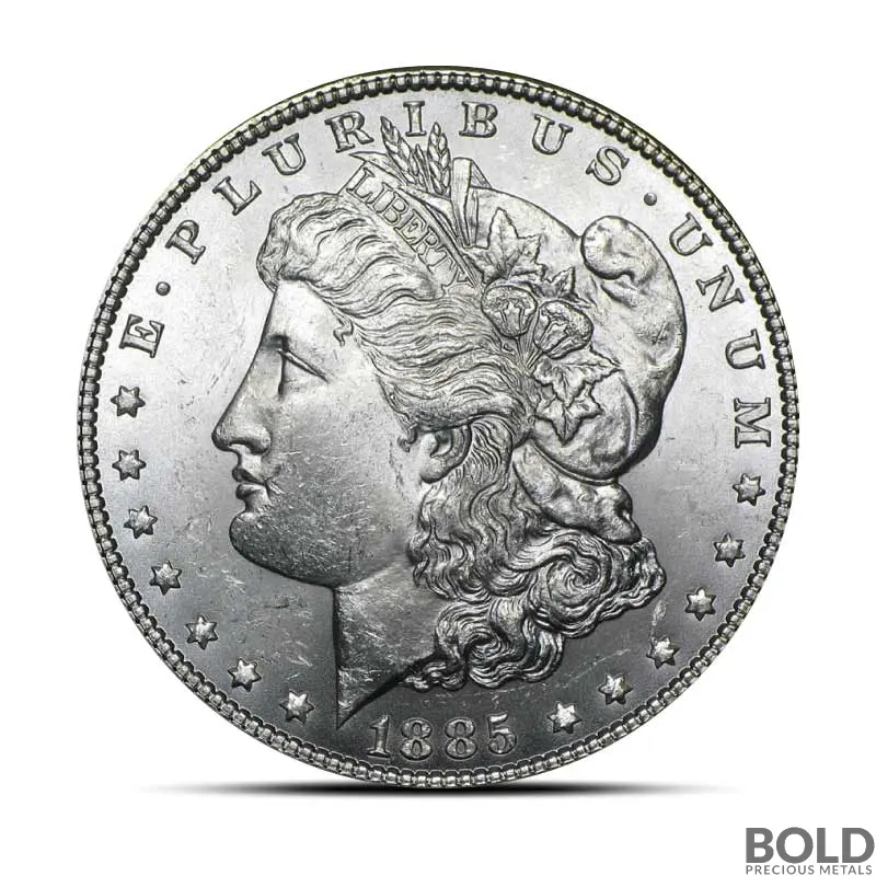 1885 Morgan Silver Dollar (BU)