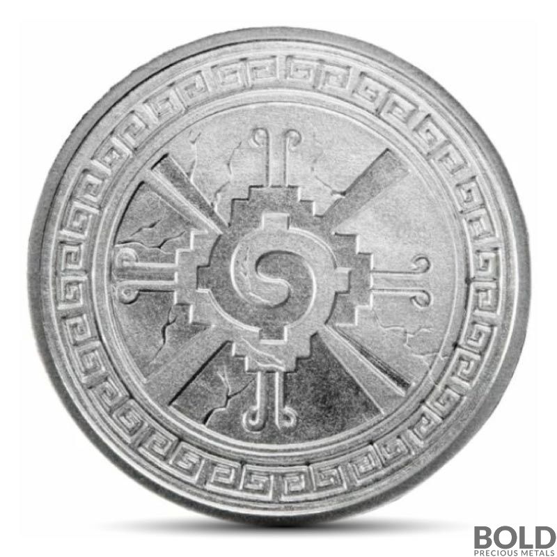 1 oz Aztec Yin Yang Silver Round