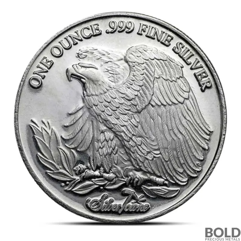 1 oz Saint Gaudens Silver Round (SilverTowne)