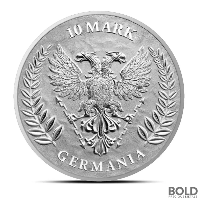 2024 2 oz Lady Germania Silver Round (BU)