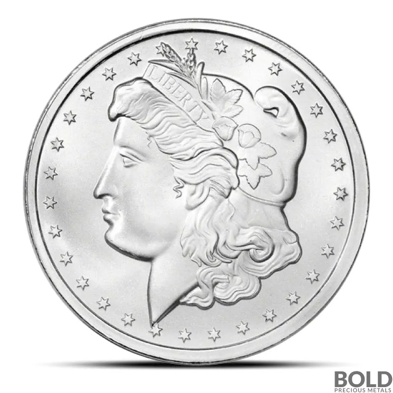 1 oz CNT Minting Morgan Silver Round