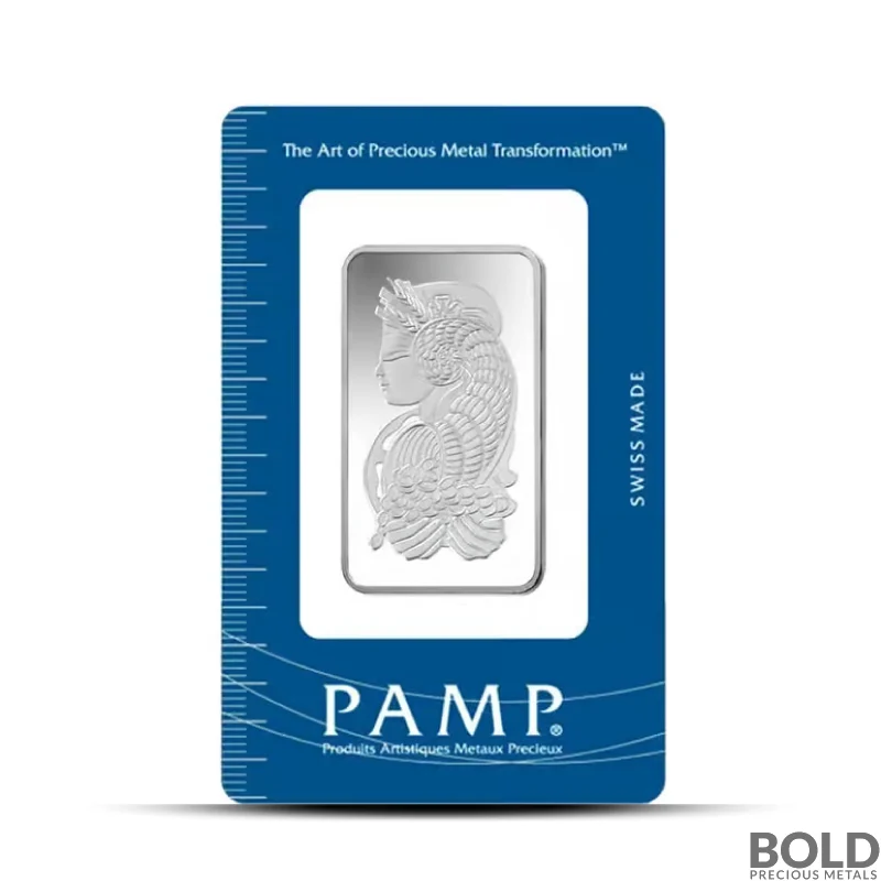1 oz PAMP Fortuna Silver Bar (In Assay)