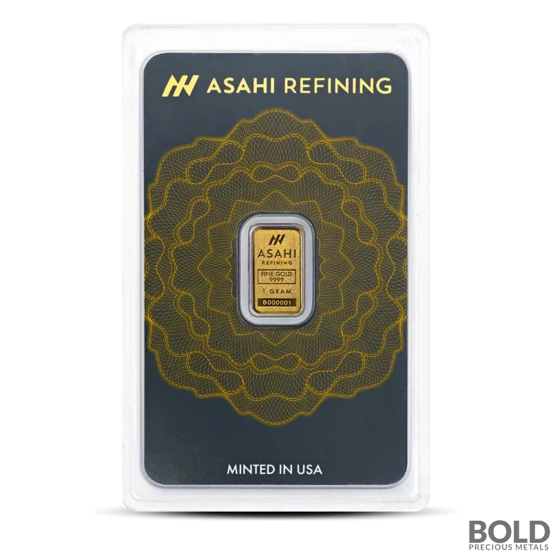 1 Gram Asahi Gold Bar
