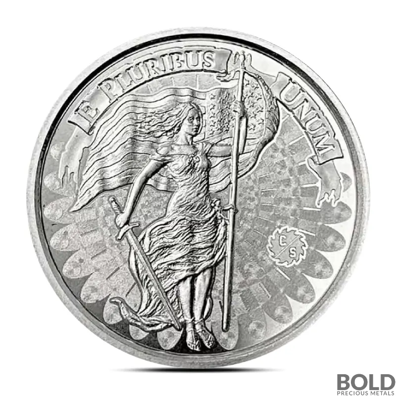 2 oz Unity & Liberty Silver Round
