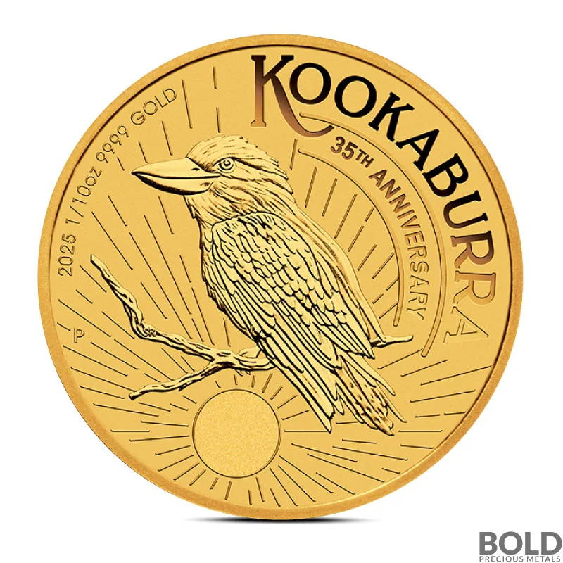 2025 1/10 oz Australian Kookaburra Gold Coin (BU)