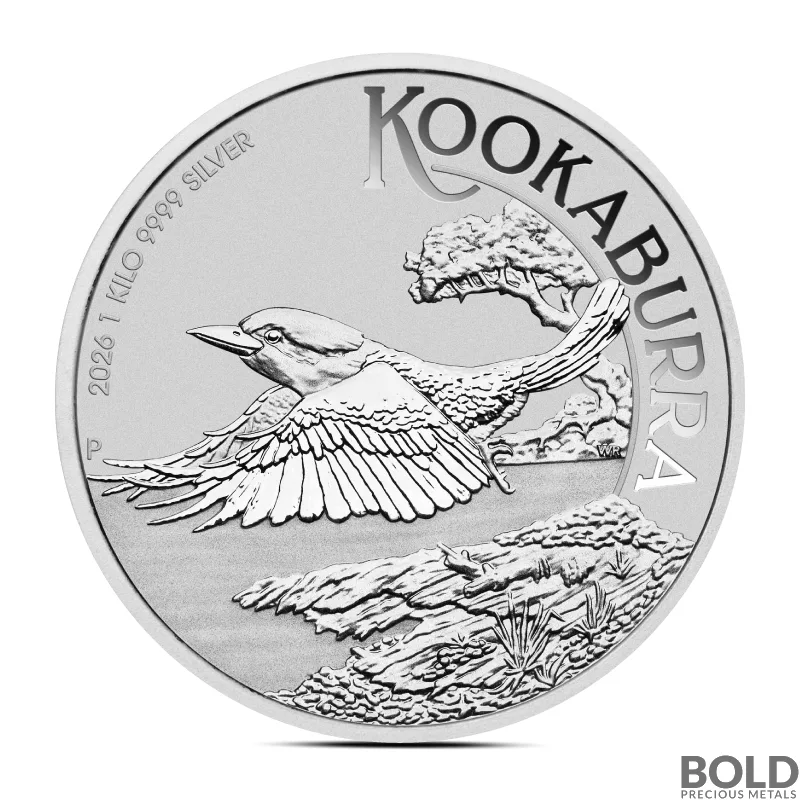 2026 1 Kilo Australian Silver Kookaburra Coin (BU)