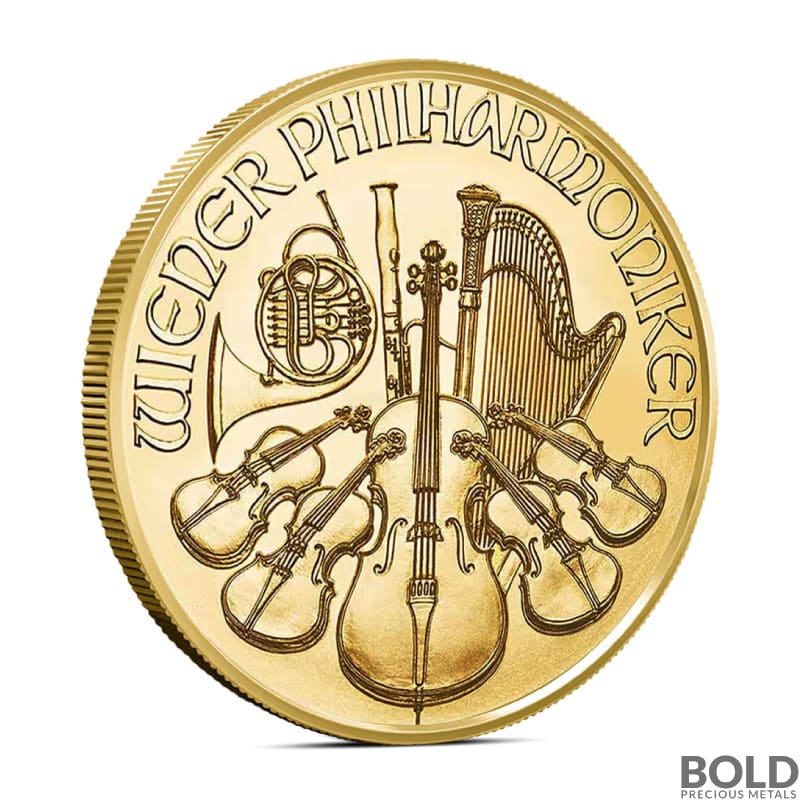 2026 1 oz Austrian Gold Philharmonic Coin (BU)