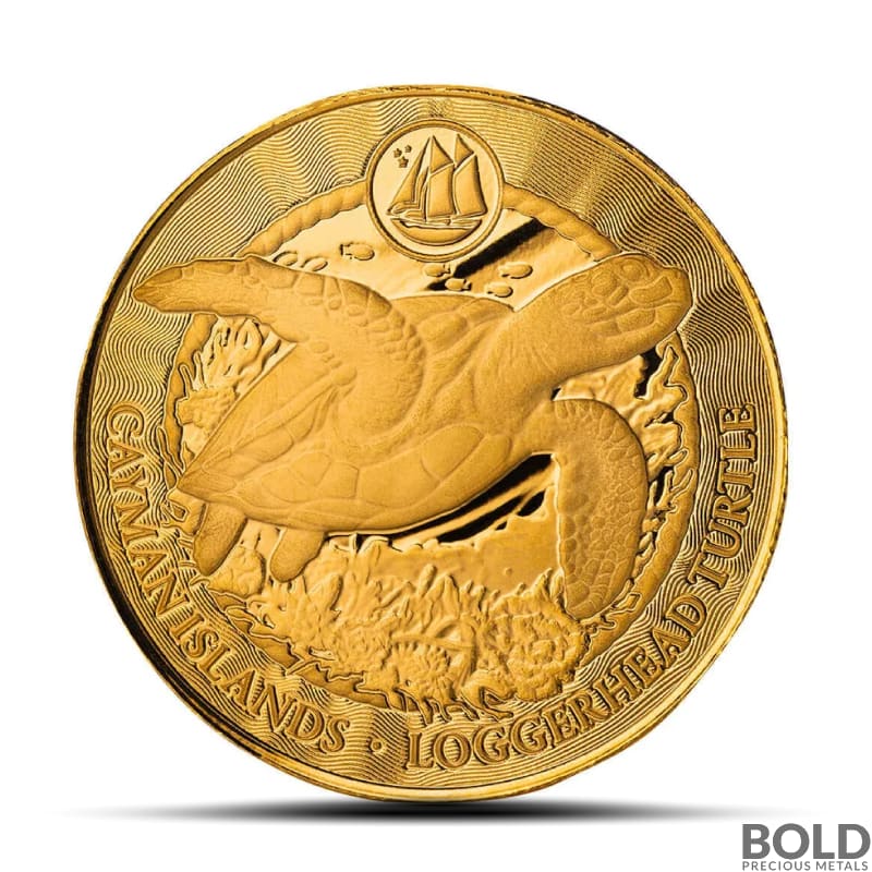 2026 1 oz Cayman Islands Loggerhead Turtle Gold Coin