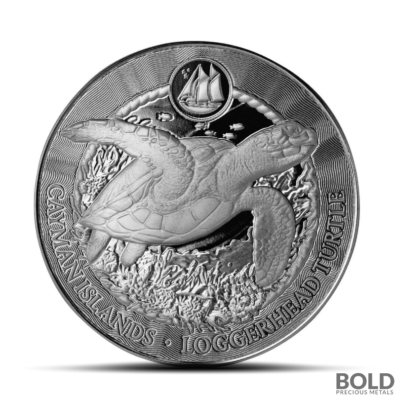 2026 1 oz Cayman Islands Loggerhead Turtle Silver Coin