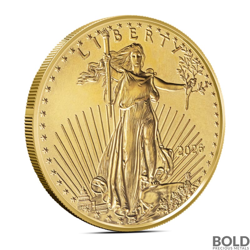 2026 1/10 oz American Eagle Gold Coin (BU)