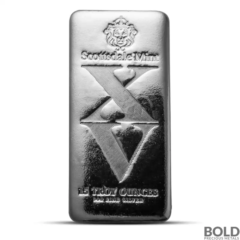 15 oz Scottsdale Imperium Collection XV Silver Bar