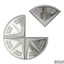1 oz Gold Panner Divisible Silver Round (4 x 1/4 oz)