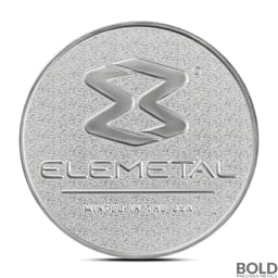 1 oz Elemetal Silver Round
