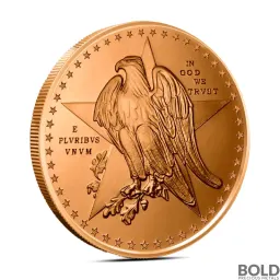 1 oz Texas Copper Round (GSM)