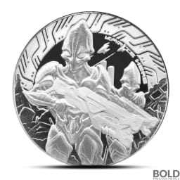 2024 1/2 oz Samoa Alien Silver Coin