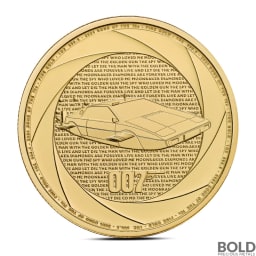 2024 1 oz British James Bond Of The 70's Gold Coin (BU)