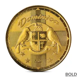 2024 1 oz Dominica Coat of Arms Gold Coin