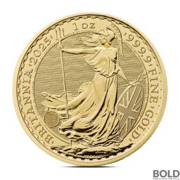 2025 1 oz British Britannia Gold Coin (BU)