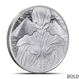 2025 1 oz Samoa Alien Silver Coin