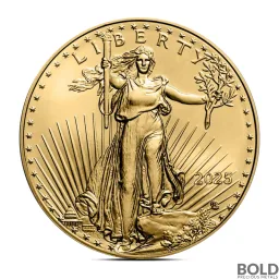 2025 1/10 oz American Eagle Gold Coin (BU)