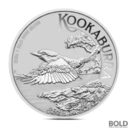 2026 1 Kilo Australian Silver Kookaburra Coin (BU)