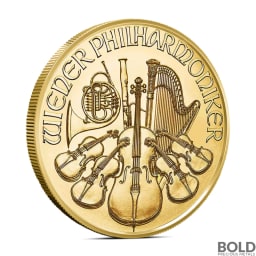 2026 1 oz Austrian Gold Philharmonic Coin (BU)