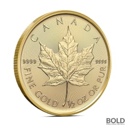 2026 1/2 oz Canadian Gold Maple Leaf Coin (BU)