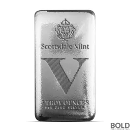5 oz Scottsdale Imperium Collection V Silver Bar