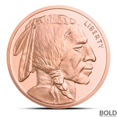 Buffalo Copper Rounds