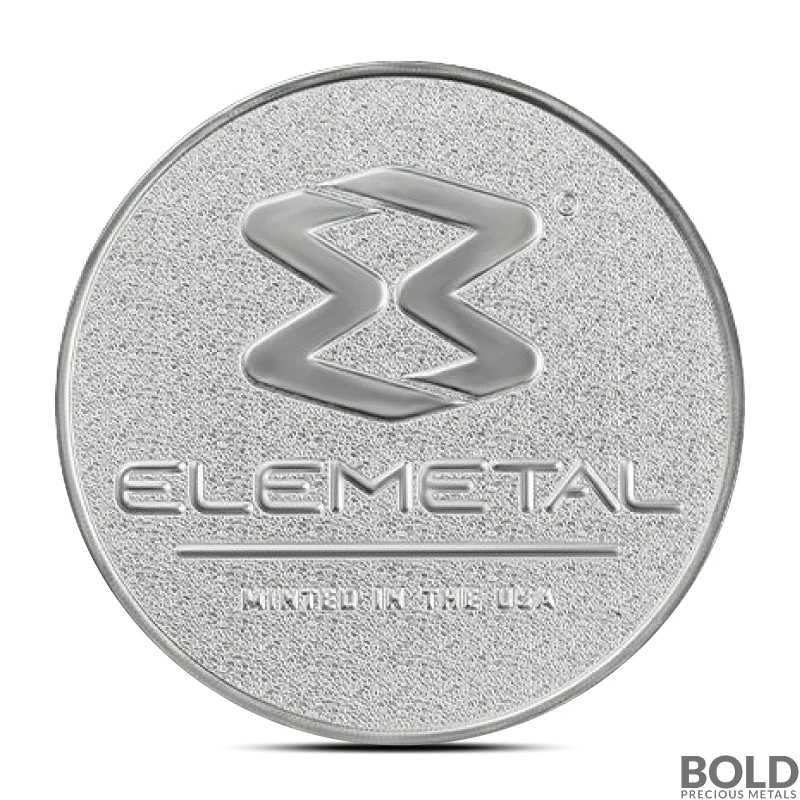 Silver Rouid 1 oz Elemetal Silver Round