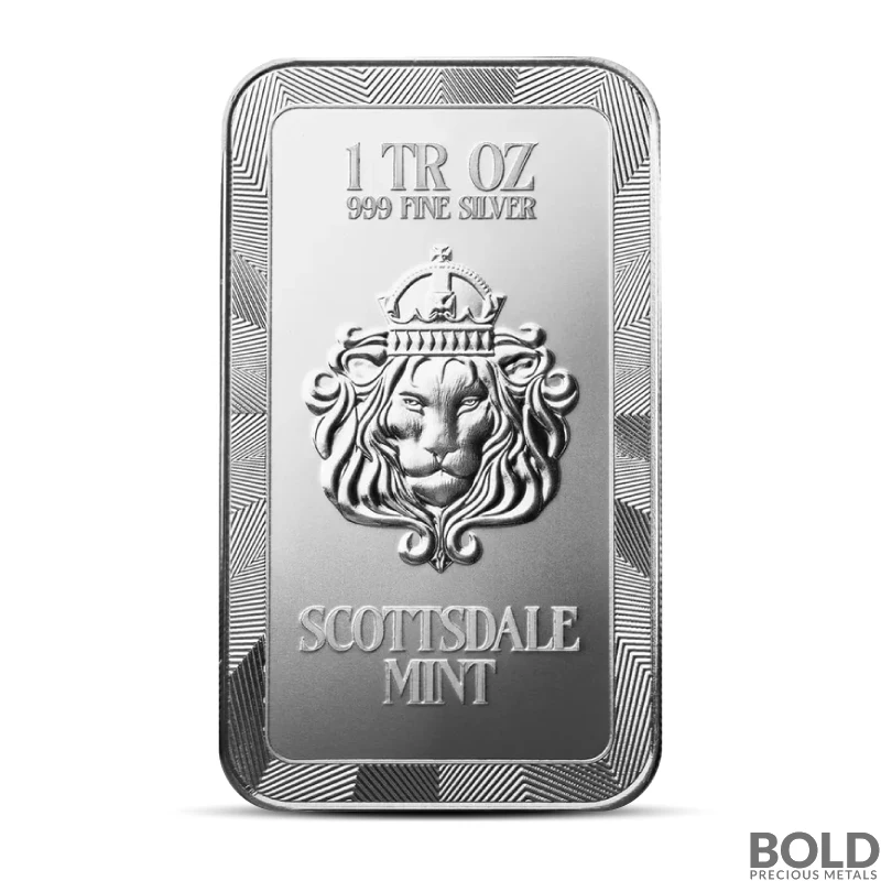 1 oz Scottsdale 9/11 Never Forget Silver Bar (Color)