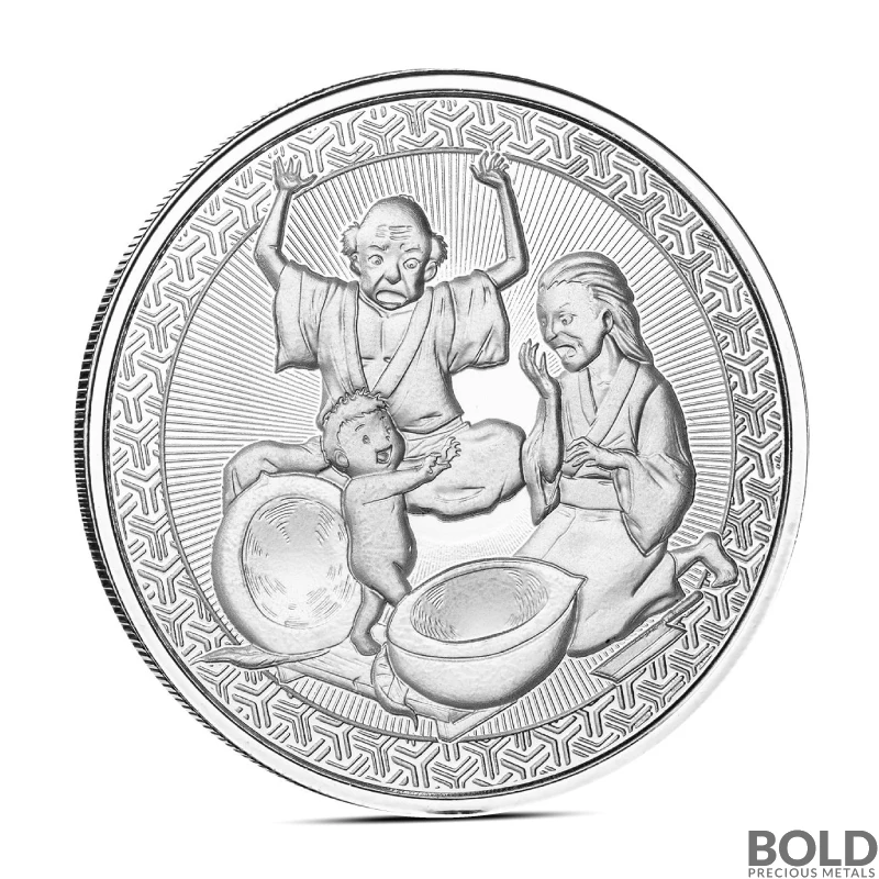 Buy 2022 1 oz Momotaro Anime Silver Coin Samoa | BOLD