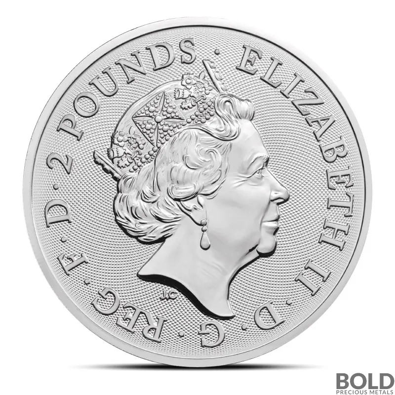 2023 1 oz British Mayflower Silver Coin (BU)