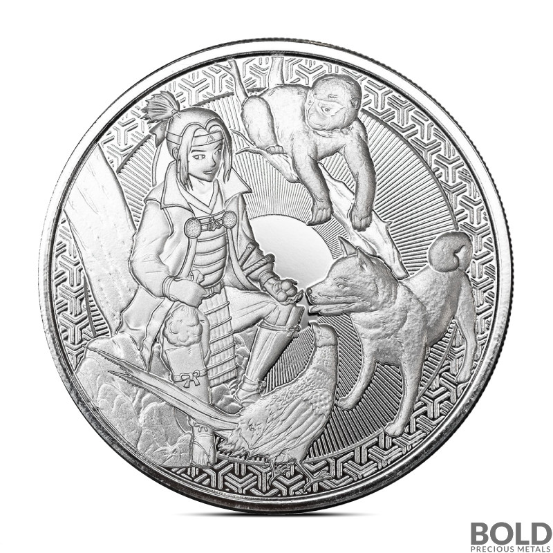 2023 Momotaro Anime Silver Coin | Legends of Japan | BOLD