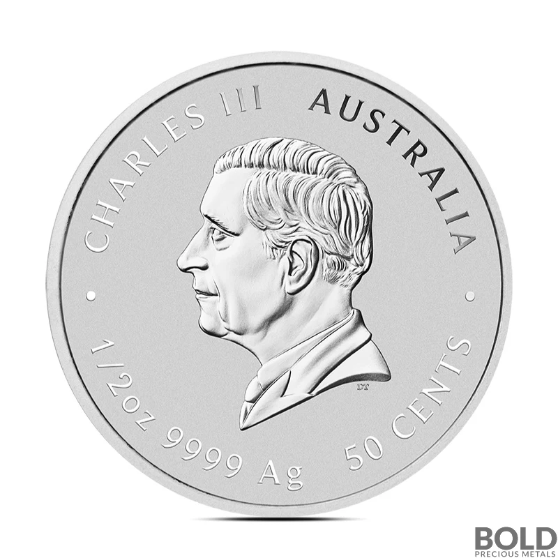 2025 1/2 oz Perth Lunar Year of the Snake Silver Coin (BU)