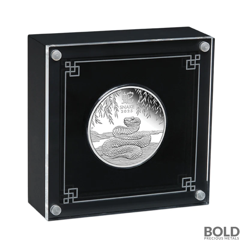 2025 1 oz Perth Lunar Year of the Snake Silver Coin (Proof)