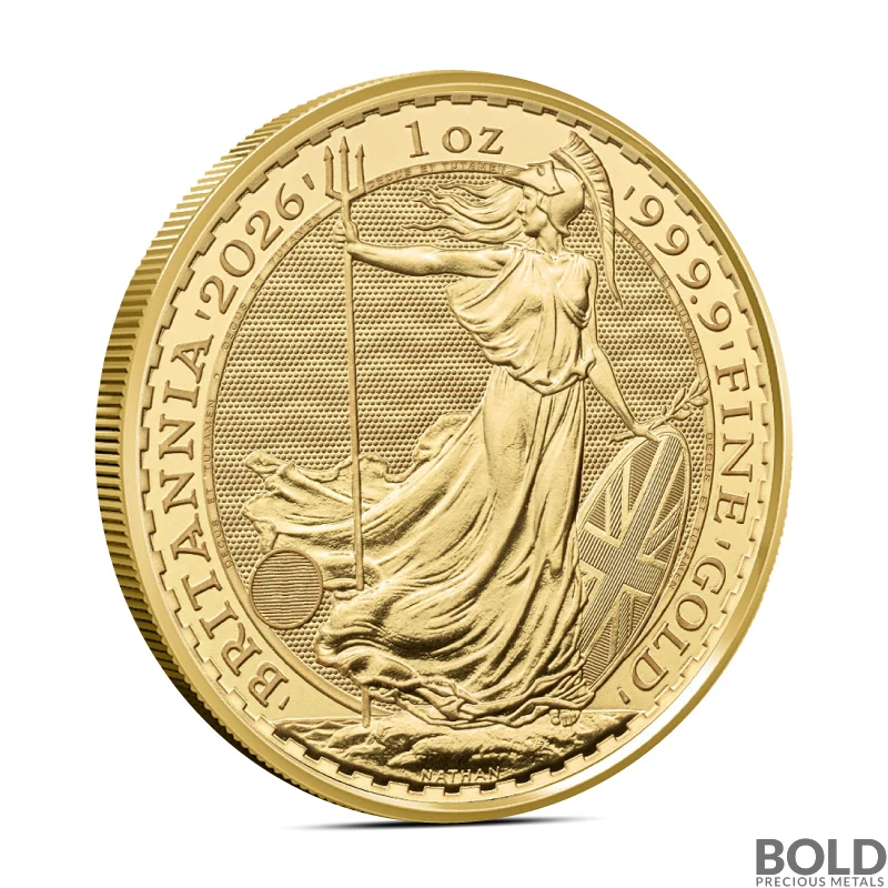 2026 1 oz British Britannia Gold Coin (BU)