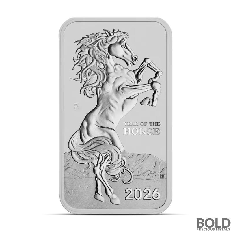 Buy 2026 1 oz Perth Horse Silver Bar