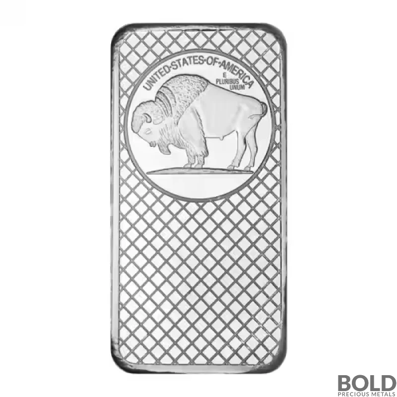 10 oz Buffalo Silver Bar | BOLD Precious Metals
