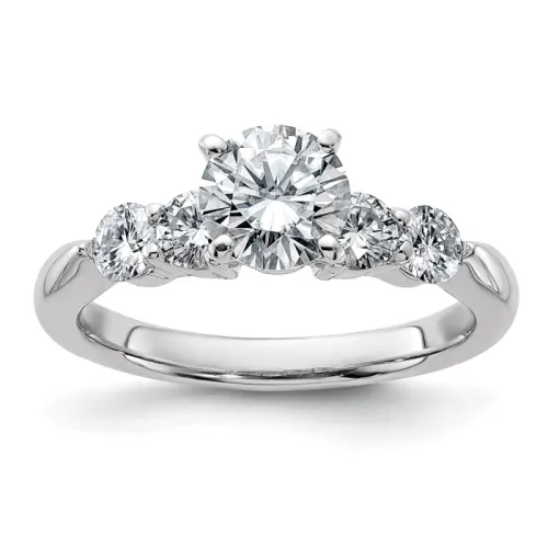 14kw True Light Moissanite Engagement Ring