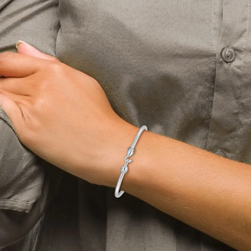 Bangle Bracelets in 14k Gold & Sterling Silver | BOLD Precious Metals