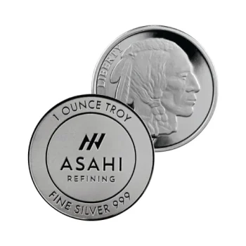 Asahi Refinery Silver Rounds