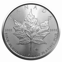 Canadian Maple Leaf Platinum coins