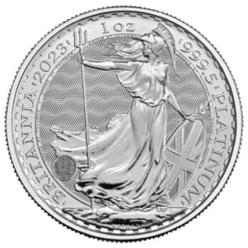 Britannia Platinum coins