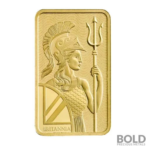 Gold 10 Gram Royal Mint Britannia Bar