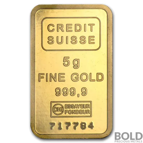 Buy Credit Suisse Gold Bars
