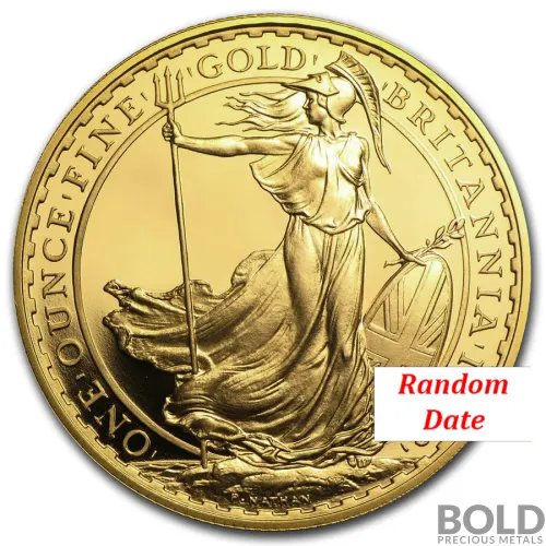 Gold Great Britain Britannia *Random Date* - 1 oz