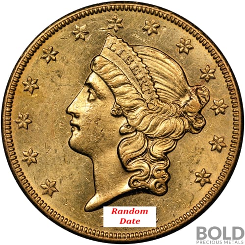$20 Liberty Double Eagle Gold Coin (AU)